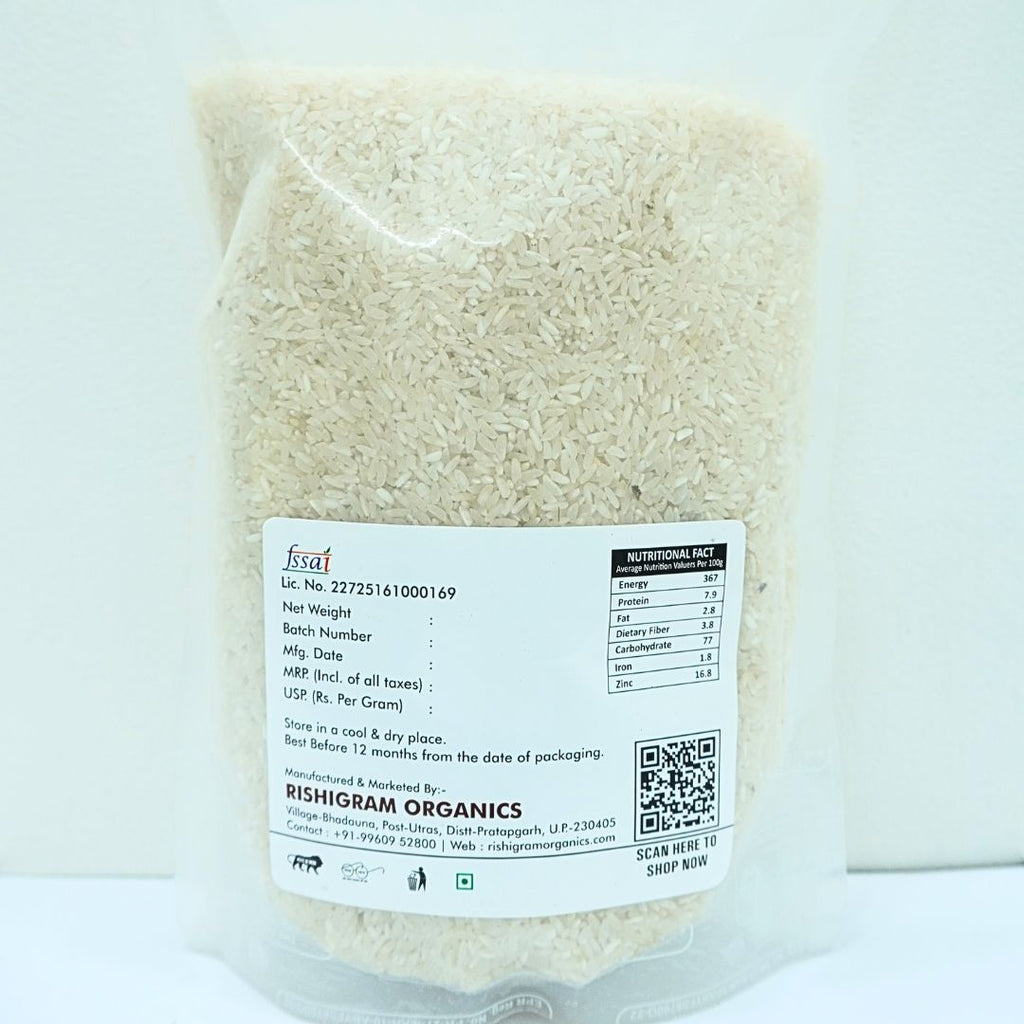 500g A2 Deshi Cow Vedic Bilona Ghee + 1Kg Kalanamak Rice