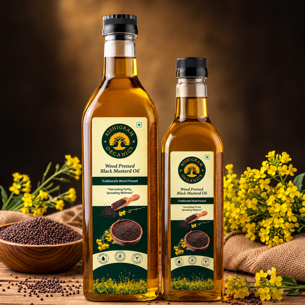 Wood Pressed Black Mustard Oil