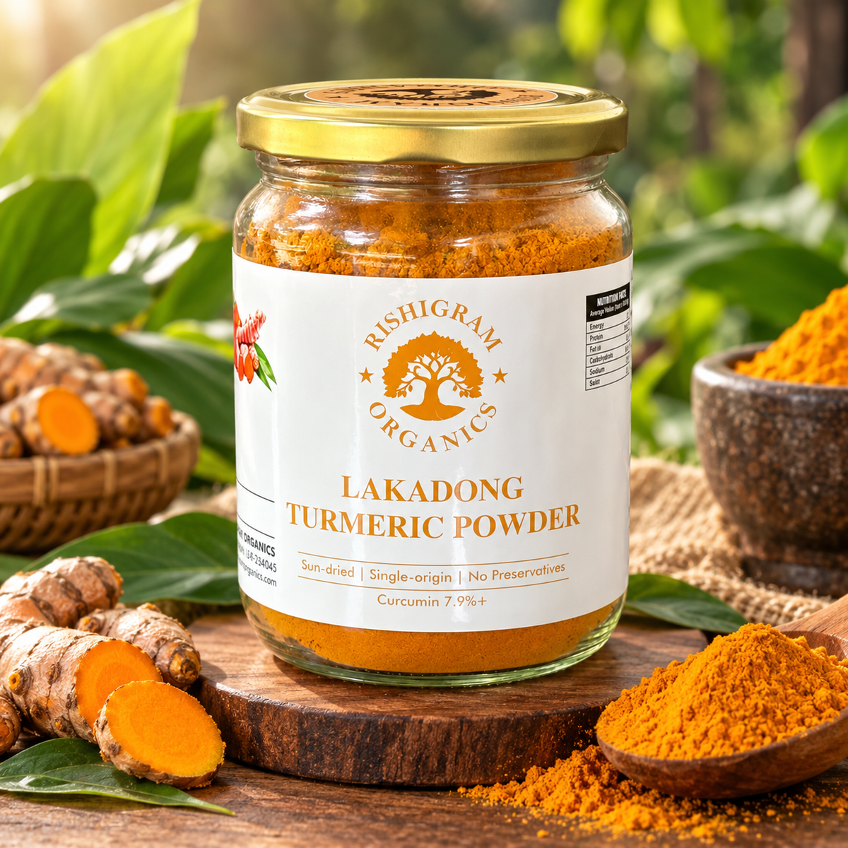 Lakadong Turmeric Powder