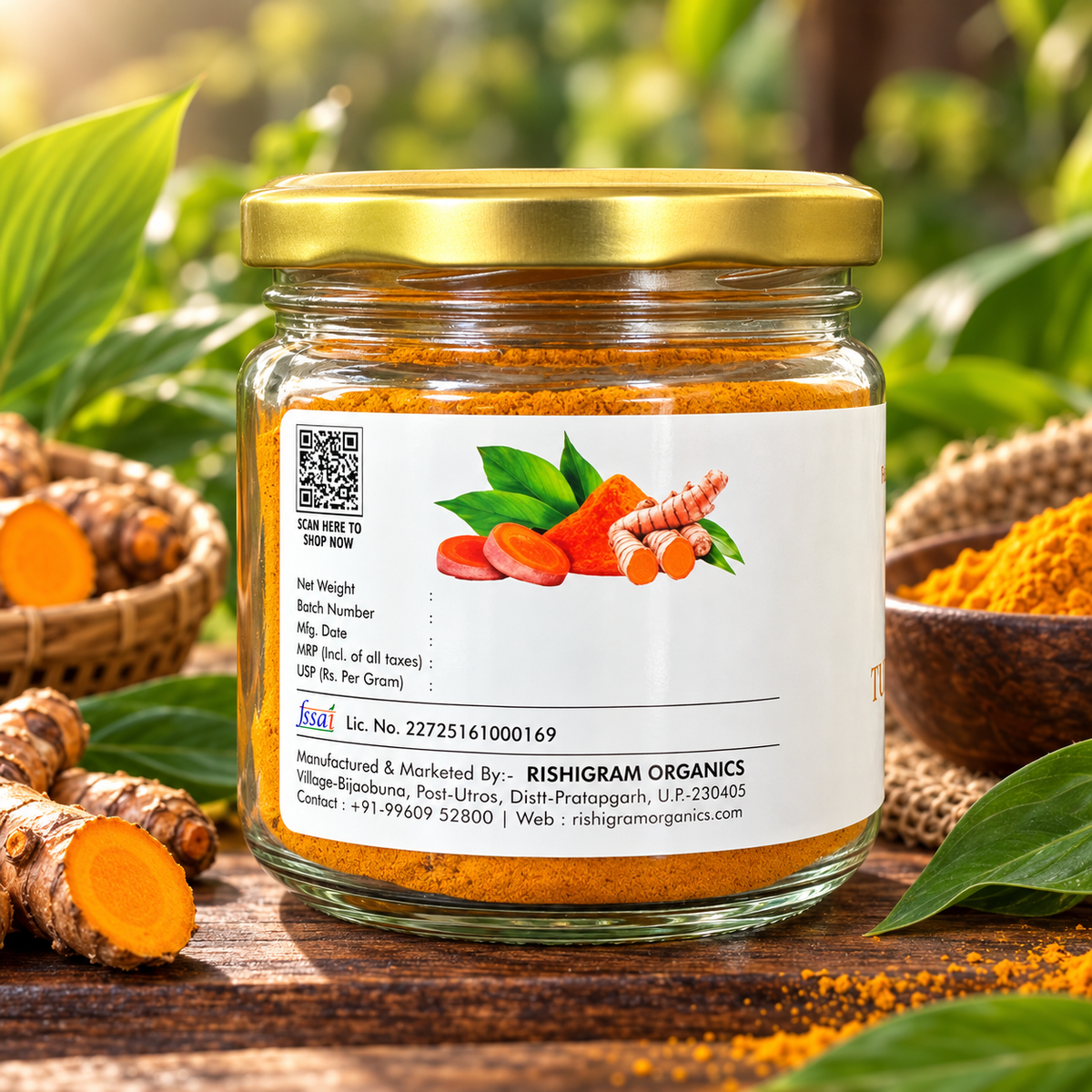 Lakadong Turmeric Powder